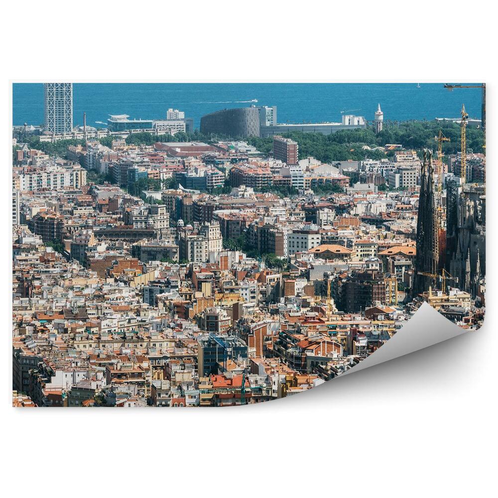 Fototapeta Sagra Familia panoráma Barcelona