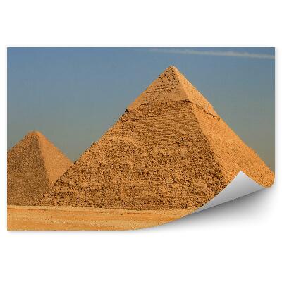 Fototapeta Piramide v Gizi moški konji