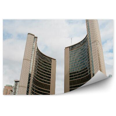 Fototapeta na stenu Dvojičky mrakodrapy mesto