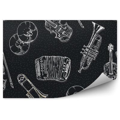 Fototapeta Hudobné nástroje 