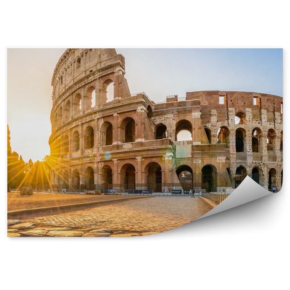 Fototapeta Cesta ku koloseu pamiatka architektúra