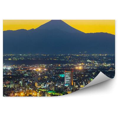 Fototapeta na stenu Tokio Západ Slnka Mesto Hory