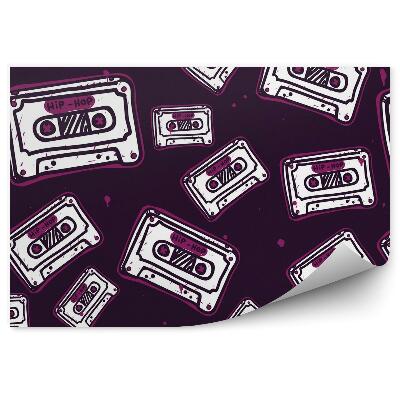 Fototapeta na stenu Graffiti zo starých kaziet 