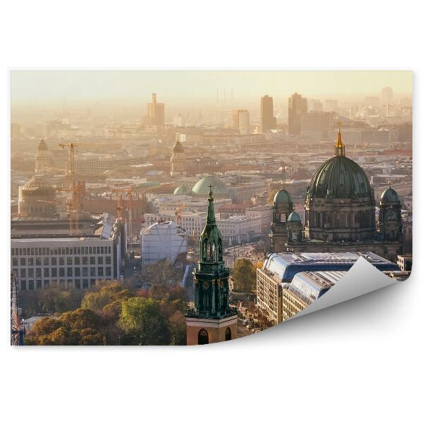 Fototapeta Pohľad z vtáčej perspektívy Berlín katedrála budovy