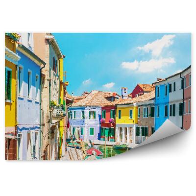 Fototapeta na stenu Intenzívne Farby Budovy Mesto Lode