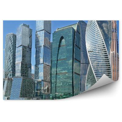 Fototapeta na stenu Obchodné centrum mesto moderné mrakodrapy