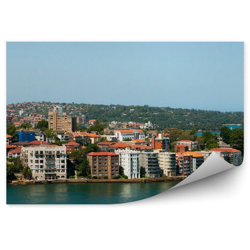 Fototapeta Budovy stromy obloha hodnotenie Sydney