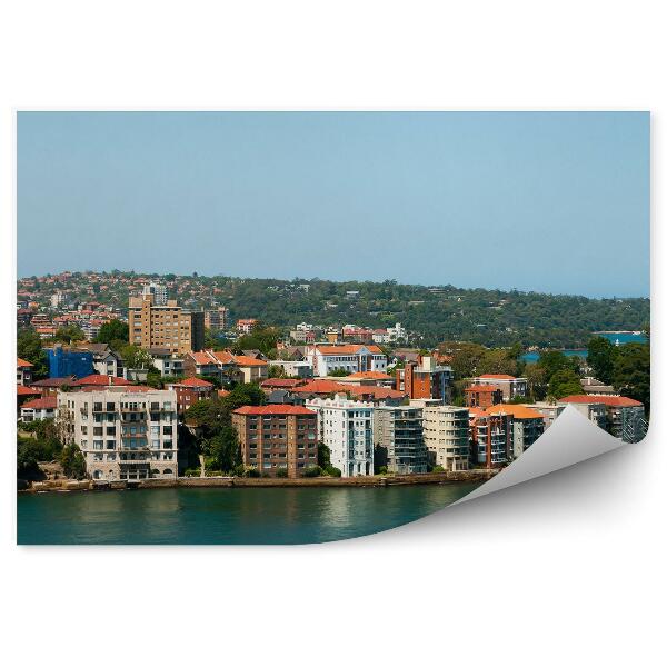 Fototapeta Budovy stromy obloha hodnotenie Sydney
