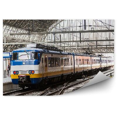 Fototapeta na stenu Glavna železniška postaja v Amsterdamu