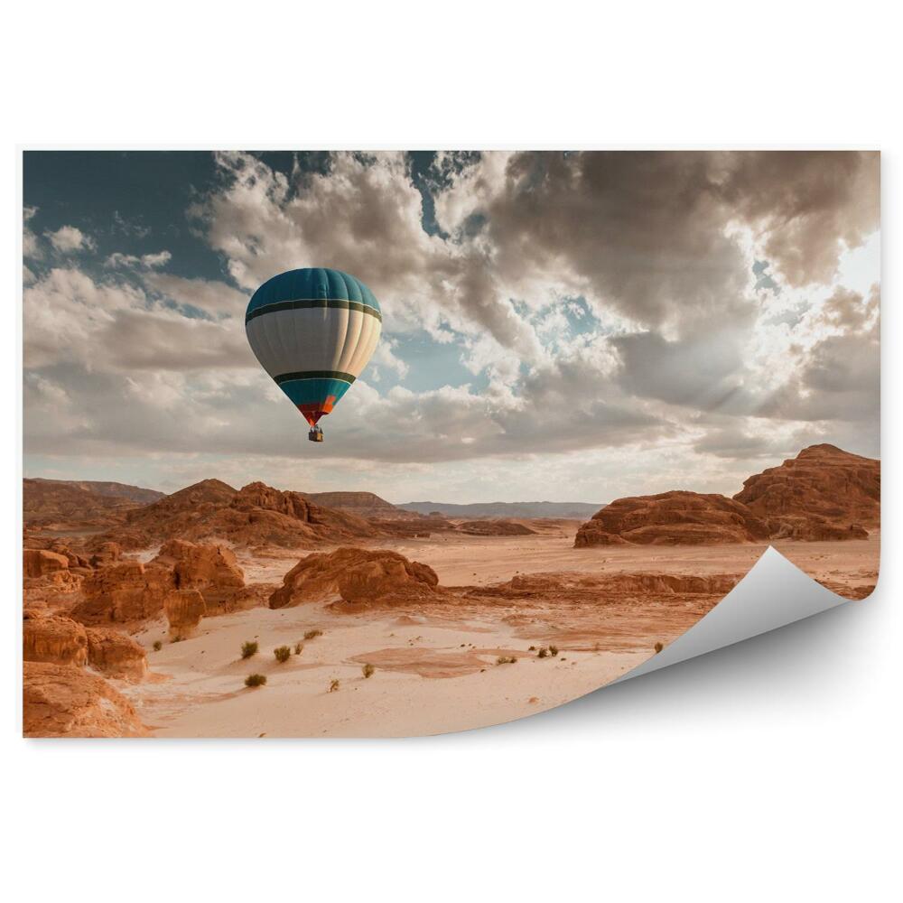 Fototapeta na stenu Balón nad púšťou