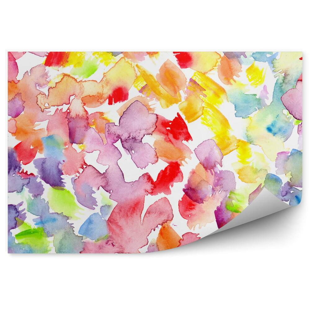 Fototapeta Rozmazané viacfarebné škvrny