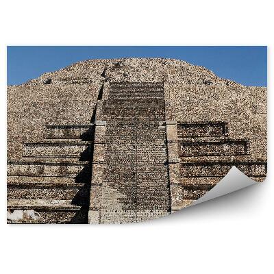 Fototapeta Starodavna arhitektura visoko stopnišče