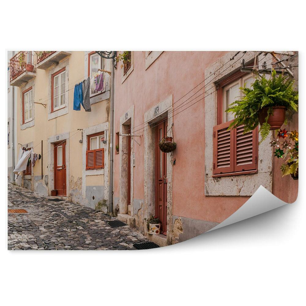 Fototapeta na stenu Ozka ulica arhitektura stavbe