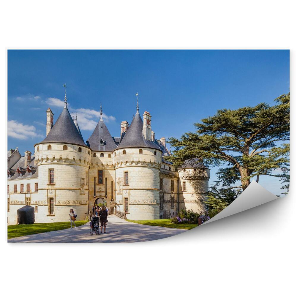 Fototapeta Hrad vo francúzsku architektúra cestovný ruch