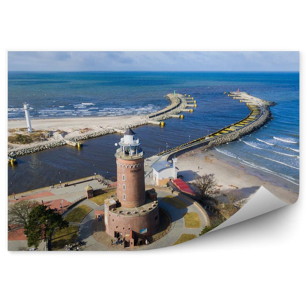 Fototapeta Maják pobrežie Baltského mora