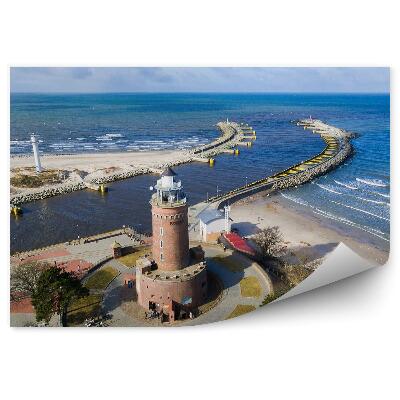 Fototapeta Maják pobrežie Baltského mora