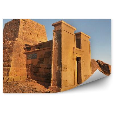 Fototapeta Piramide kamni pesek