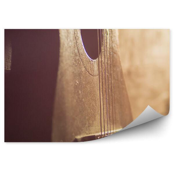 Fototapeta na stenu Akustická gitara stena