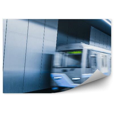 Fototapeta na stenu Doprava Vlakov Na Stanici Metra