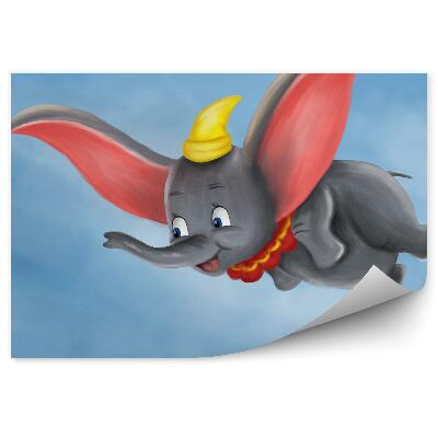 Fototapeta Lietajúci cirkusový slon obloha