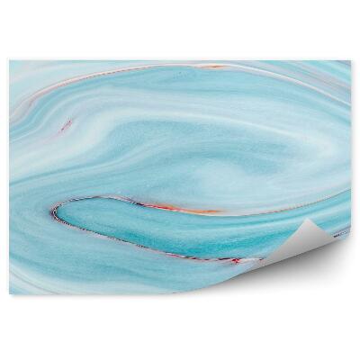 Fototapeta Modrá mramorová textúra