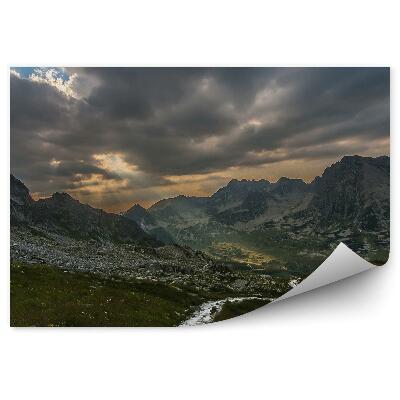 Fototapeta na stenu Szpiglasowy wierch tatry obloha mraky lúka poľana