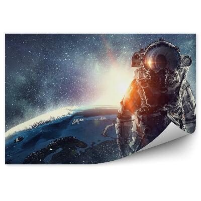 Fototapeta Astronaut Vesmír Planéta Zem Obloha Hviezdy Svetlo