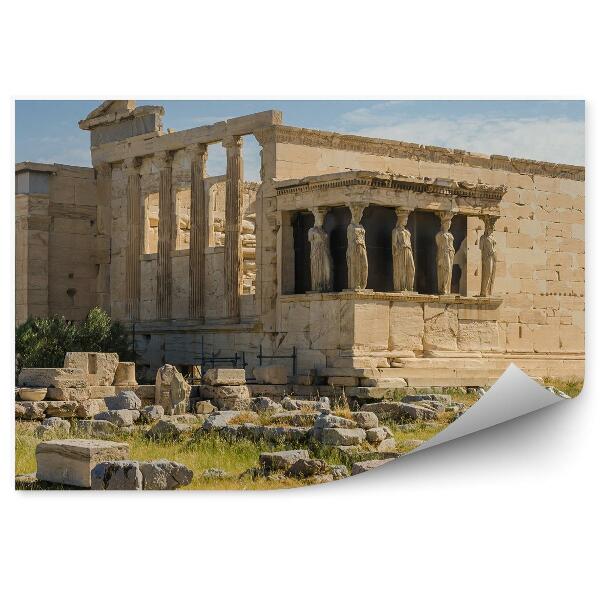 Fototapeta Starodavne ruševine akropole Erechteion