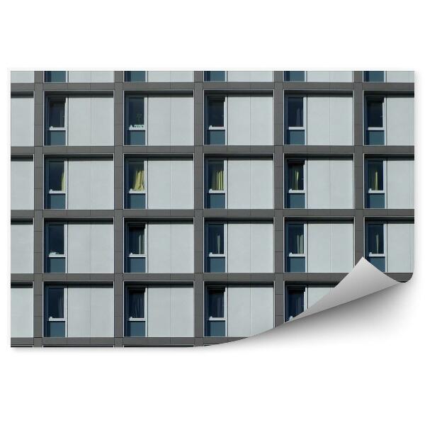 Fototapeta Moderné sídlisko s opakujúcimi sa balkónmi