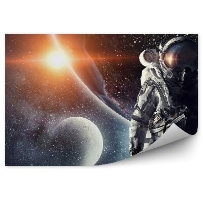 Fototapeta Astronaut Vesmír Mesiac Nebo Hviezdy Planéta Zem