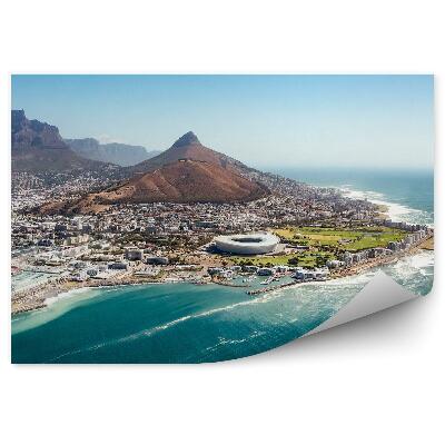 Fototapeta na stenu Pohľad Z Vtáčej Perspektívy Rpa Afrika Mesto