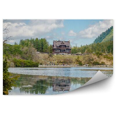 Fototapeta Hory more oko tatry sneh obloha mraky