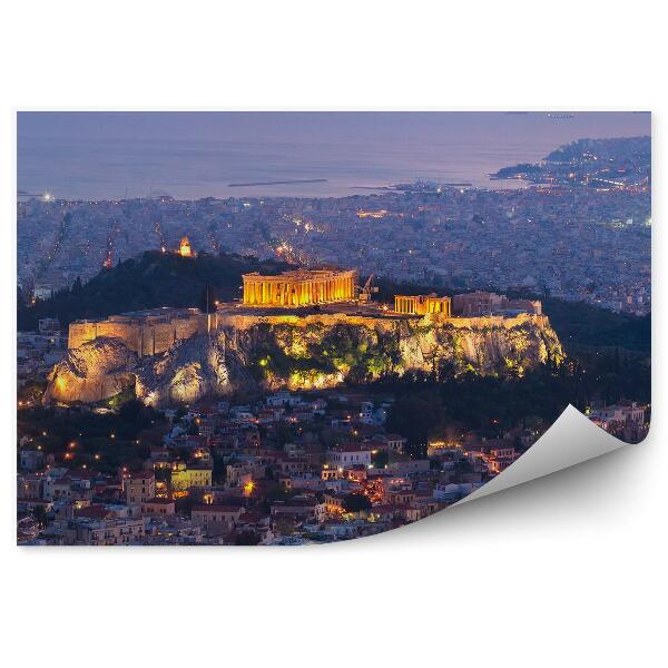Fototapeta na stenu Atény Grécko panoráma mesta Akropola