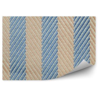 Fototapeta na stenu Abstraktný vzor látky zvislé diagonálne pruhy