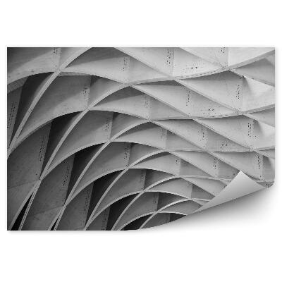 Fototapeta Čiernobiely 3D vzor