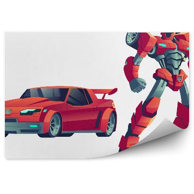 Fototapeta do detskej izby Auto robot transformácia hračka