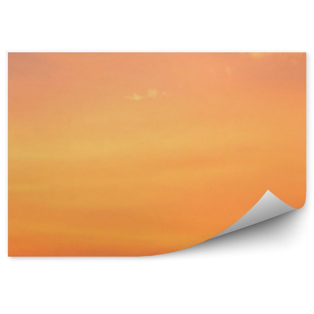 Fototapeta Oranžová Obloha