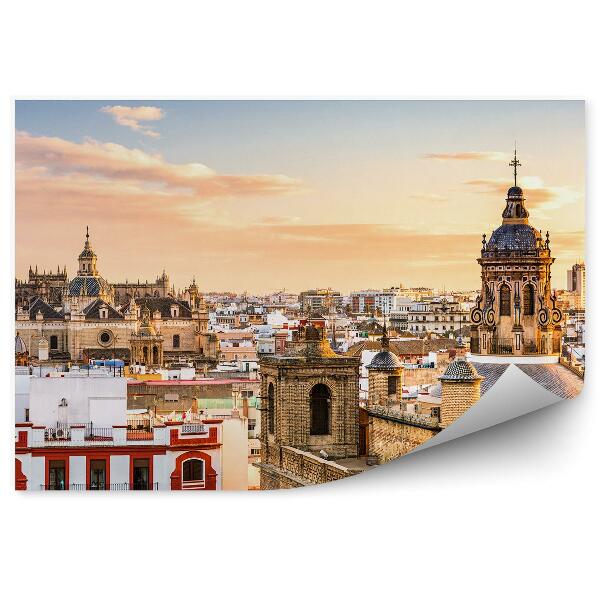 Fototapeta na stenu Sevilla Španielsko Panoráma Mesta