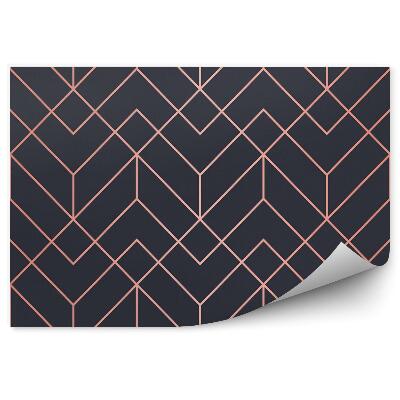 Fototapeta na stenu Geometrický čiarový vzor