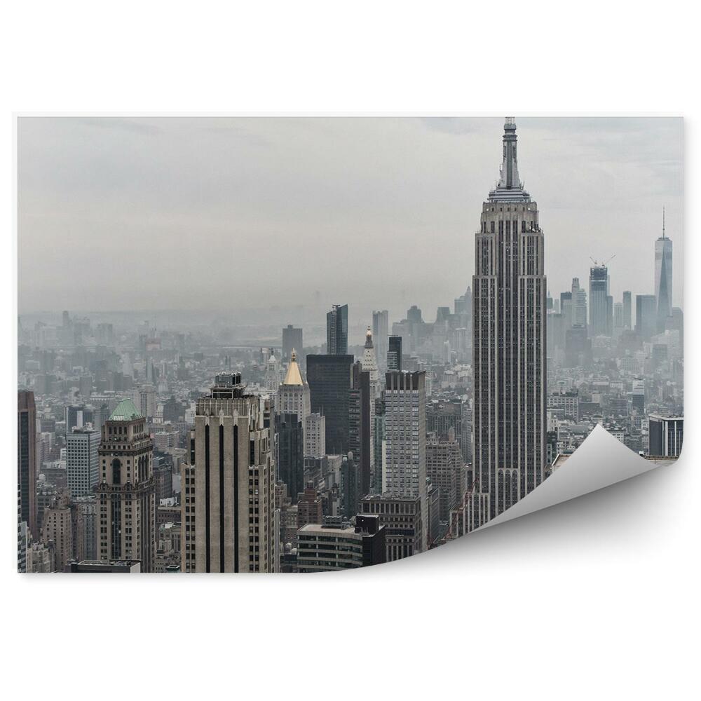 Fototapeta na stenu New York Amerika Mesto Sivé Budovy