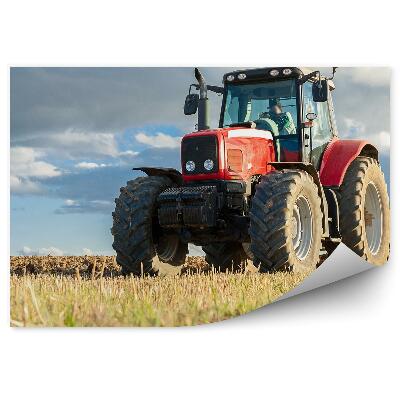 Fototapeta na stenu Traktor na polju