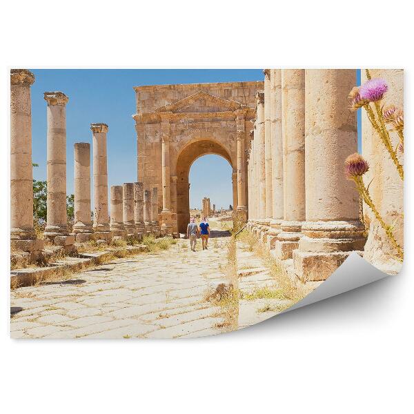 Fototapeta Turizem starodavni Rim stebri aleja