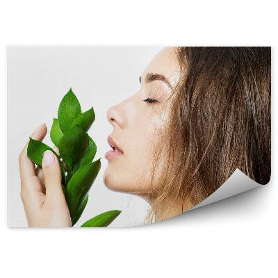 Fototapeta na stenu Krásna Žena Príroda Listy