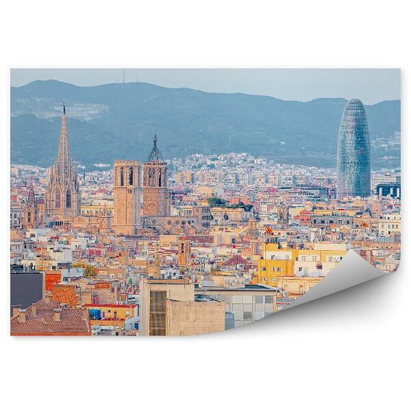 Fototapeta Barcelona z vtáčej perspektívy