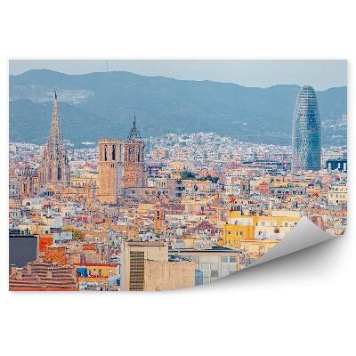 Fototapeta Barcelona z vtáčej perspektívy