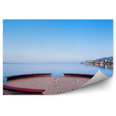 Fototapeta na stenu Pohľad na Ženevské jazero Švajčiarsko