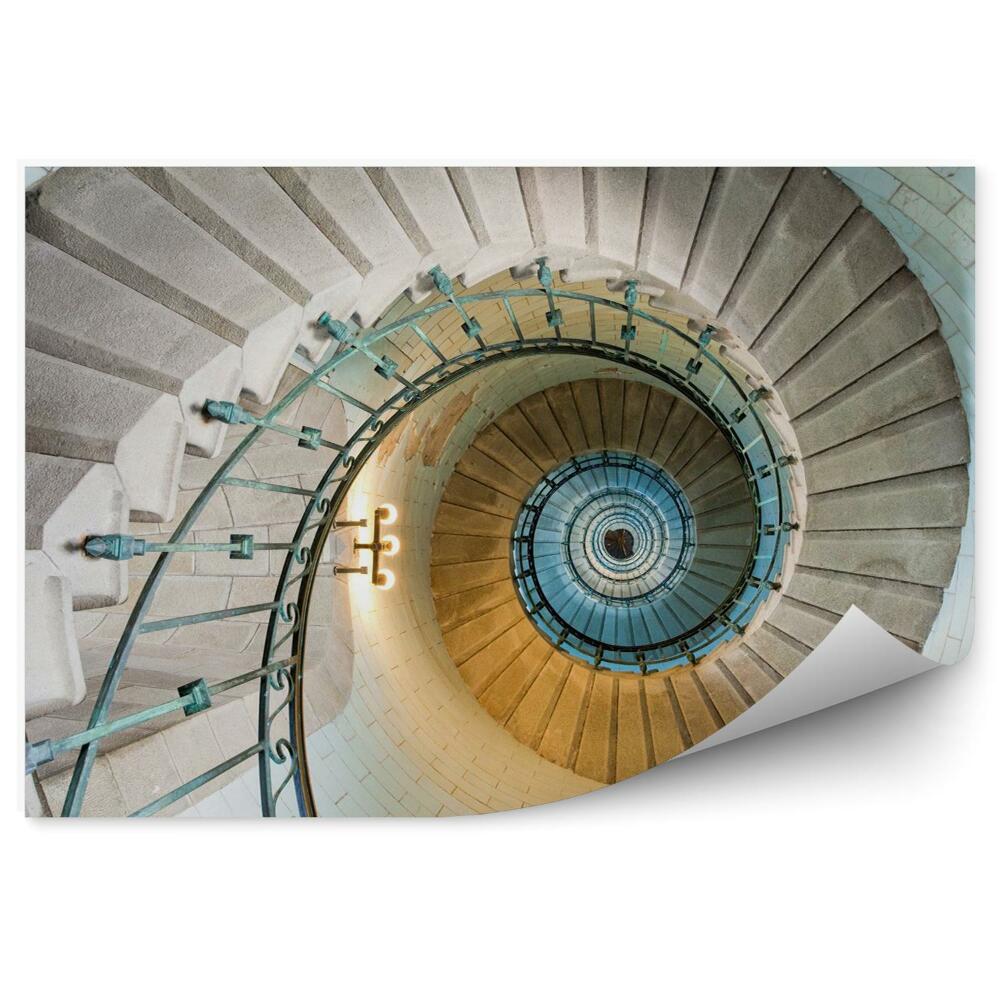 3d fototapeta Krásny schodiskový lampáš