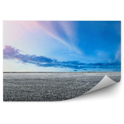 Fototapeta na stenu Oblaky Na Oblohe Asfaltové Cesty Krajiny