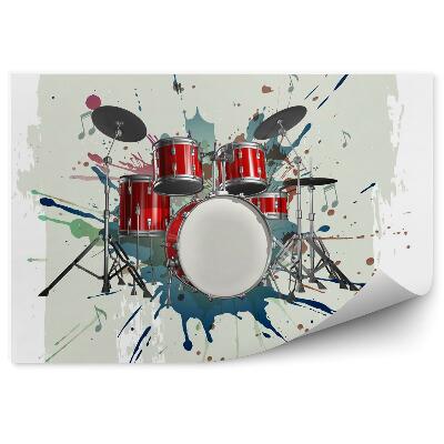 Fototapeta na stenu Bicia súprava na grunge pozadí 