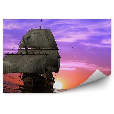 Fototapeta Plavba Loď Oceán Obloha Voda